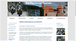 Desktop Screenshot of kn-motorradtouren.de